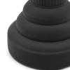 AlpenLife Basics Foldable Hair Dryer Diffuser with Soft Silicone Material for Defined Curls, Travel-Friendly, Purple (BLACK) view 3