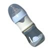 Wide-Neck Glass and PP Baby Bottle, Blue view 1