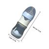 Wide-Neck Glass and PP Baby Bottle, Blue view 2