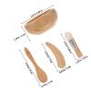 SWETRACE Face Mask Bowl, Spatula and Polyester Brush Set for DIY Skincare and Mask Making, Random Style for Women view 2
