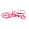 CHICIRIS Ferret Harness, Adjustable Nylon Harness with Bell and Long Leash for Small Pets, Pink + Rose Red view 4