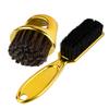 Gold-Tone Neck Dust Brush with Ring Handle for Beard and Hair view 1