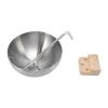 ERYUE Stainless Steel Sauna Aromatherapy Bowl with Swing Arm, Large view 1