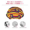 Kingdom of Hawaii Flag Shower Cap, Large, Washable view 3