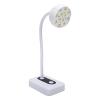 Brrnoo 36W UV LED Nail Lamp with Digital Display, Rechargeable Dryer and 360° Gooseneck (White) view 1