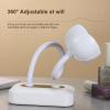 Brrnoo 36W UV LED Nail Lamp with Digital Display, Rechargeable Dryer and 360° Gooseneck (White) view 3