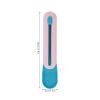Alomejor Cat Spoon, PP Plastic Squeeze Feeder for Wet Treats, Blue with Pink view 4