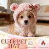 Winter Knit Dog Hat with Pom-Pom view 3