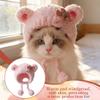 Winter Knit Dog Hat with Pom-Pom view 4