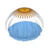 Argentine Flag Shower Cap, Large, Washable, Elastic Band view 1