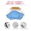 Argentine Flag Shower Cap, Large, Washable, Elastic Band view 3