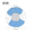 Argentine Flag Shower Cap, Large, Washable, Elastic Band view 4