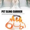 Naroote Breathable Nylon Dog Carrier with Adjustable Shoulder Strap (L) view 3