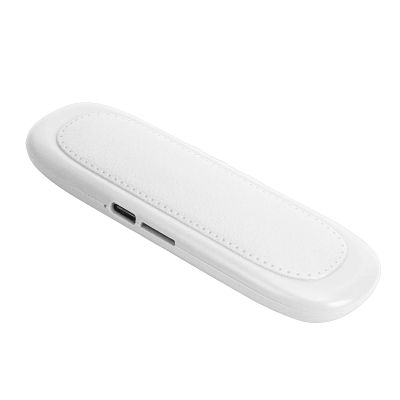 CCYLEZ Bone-Conduction Pillow Speaker, Wireless Sleep Speaker with Timer for Private Listening and Music Sharing, Ergonomic Under-Pillow Speaker for Adults (White)