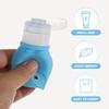 Hemobllo 2-Pack 60 mL Cat-Head Silicone Travel Bottles for Shampoo and Lotion view 3