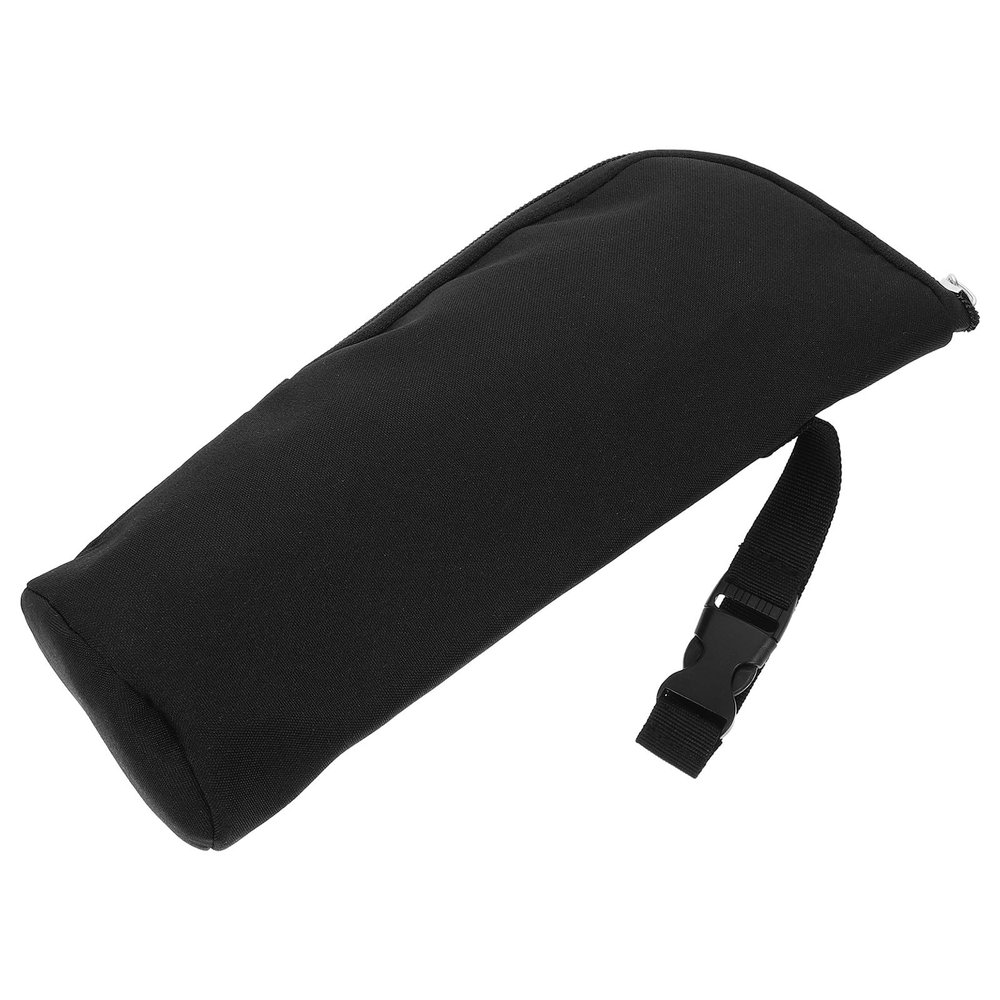 NAMOARLY Black Insulated Baby Bottle Bag with Handle and Hanging Clip