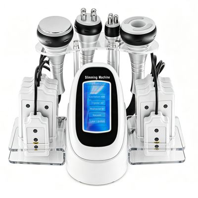 Elitzia 5-in-1 Body Sculpting Machine for Skin Tightening and Full-Body Contouring with 40K Cavitation, RF, Vacuum RF and Lipo Laser Pads