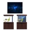 BONKZEBU Aquarium Poster, Waterproof, Thickened Self-Adhesive Decorative Paper, Stardust Background, 59.9 x 44.9 cm, Beautiful Decoration (76 x 30 cm) view 2