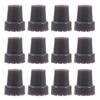 22 mm Rubber Tips for Walking Sticks and Crutches, 12-Pack view 1