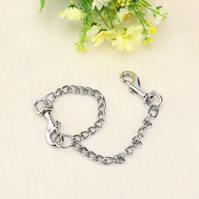 Stainless Steel Double Leash Coupler for Walking Two Dogs