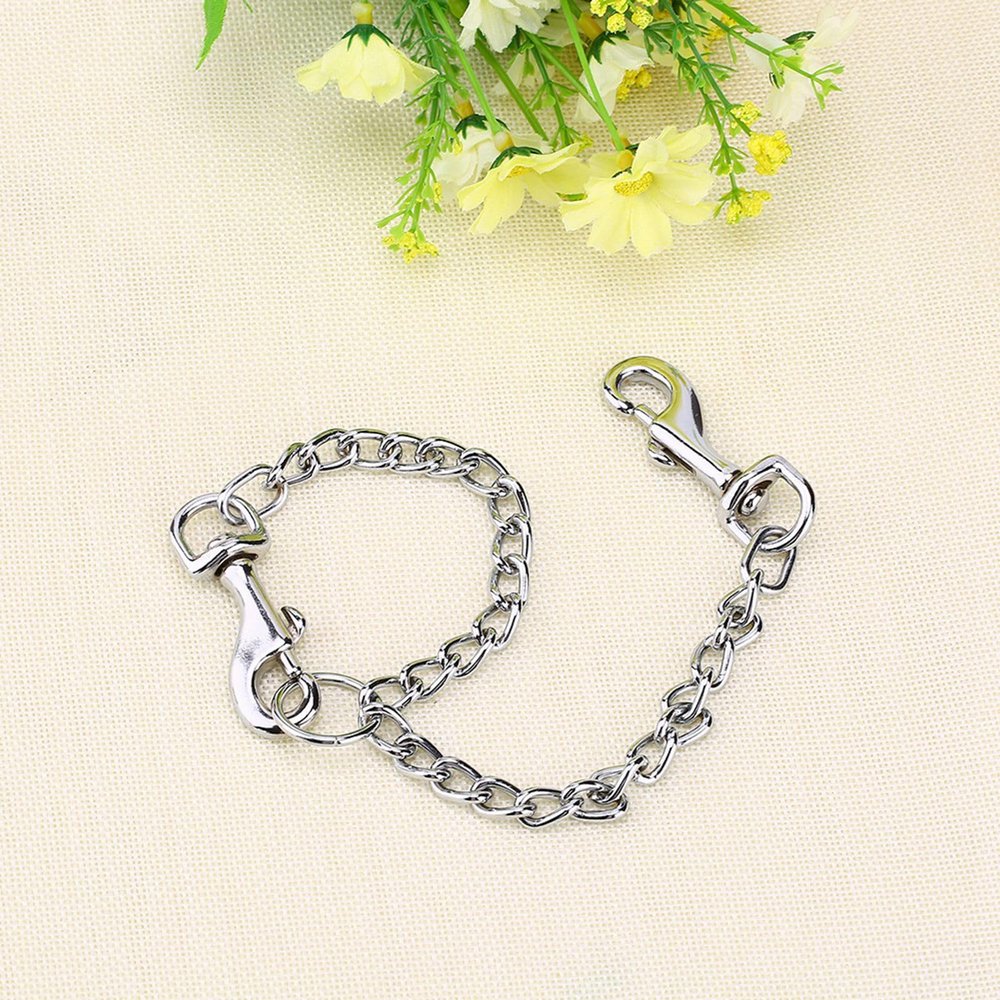Stainless Steel Double Leash Coupler for Walking Two Dogs