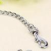 Stainless Steel Double Leash Coupler for Walking Two Dogs view 3