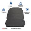 EVA Drive Premium Protective Mat for Urban Arrow with Two Benches | Custom-Fit Floor Mat | Non-Slip Cargo Bike Mat | Easy-Care & Eco-Friendly | Black ME view 4