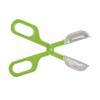 CHICIRIS Reptile Feeding Tongs, Transparent, Bite-Proof ABS, Efficient Scissor Grip, Ideal for Lizards and Frogs (Green) view 2