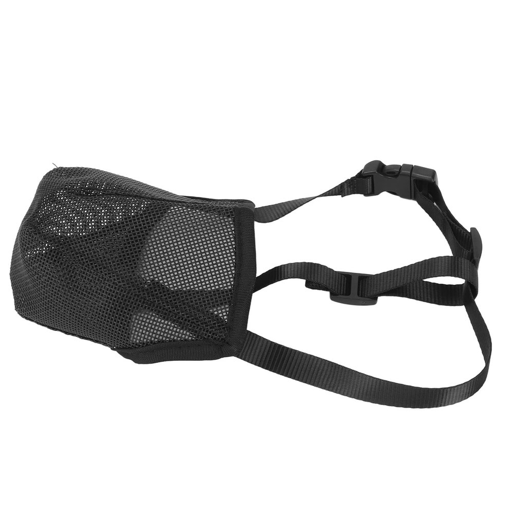 CHICIRIS Dog Muzzle, Breathable Mesh Nylon, Prevents Biting and Chewing for Small, Medium, and Large Dogs (S)