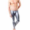 Vhersily 2026 Men's Faux Leather Leggings, Shiny Nylon Tights, Elastic Clubwear for Disco view 1