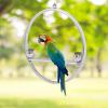 Stainless Steel Bird Perch Hanging Toy Stand view 3