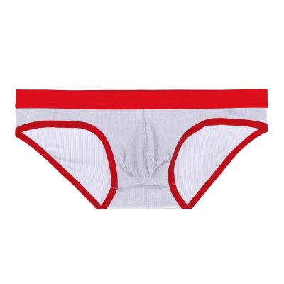 Men's Gold Bao Head Triangle Transparent Underwear