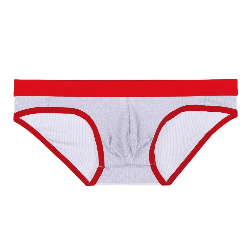 Men's Gold Bao Head Triangle Transparent Underwear