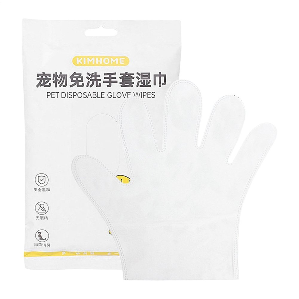 Pet Cleaning Gloves - 6 Pack for Hair Removal