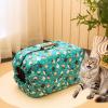 Insulated Dog House Cover with Drawstring for Winter view 2
