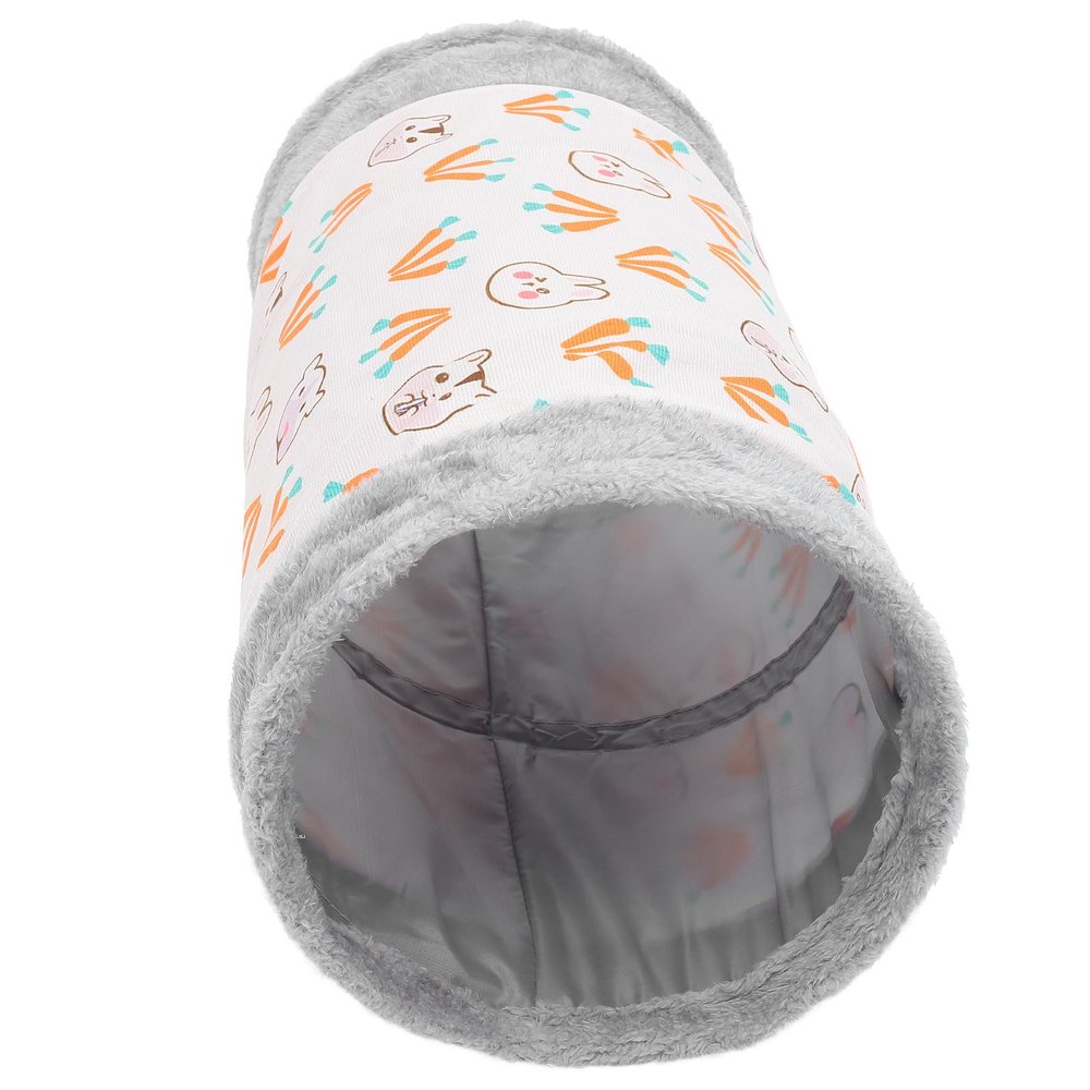 UKCOCO Foldable Small Pet Tunnel for Rabbits and Cats