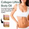 Collagen Lifting Body Oil, Moisturizing Body Oil for Women, Intense Hydration and Nourishment, Firming Body Care for Upper Arms, Thighs and Neck (3 Pc) view 3