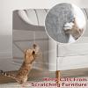 10-Pack Transparent Self-Adhesive Cat Scratch Guards for Sofas + 50 Pins view 4