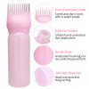 2-Piece Hair Applicator Bottle and Massage Brush Set, Pink view 3