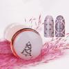 Mipcase 2-Piece Silicone Nail Stamper Set with Gold-Colored Flexible Heads and Stamping Templates, Random Color view 3
