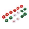 Bnineteenteam Dog Hair Bows, Christmas Dog Hairbands with Rubber Bands for Small and Medium Dogs view 2