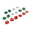 Bnineteenteam Dog Hair Bows, Christmas Dog Hairbands with Rubber Bands for Small and Medium Dogs view 3