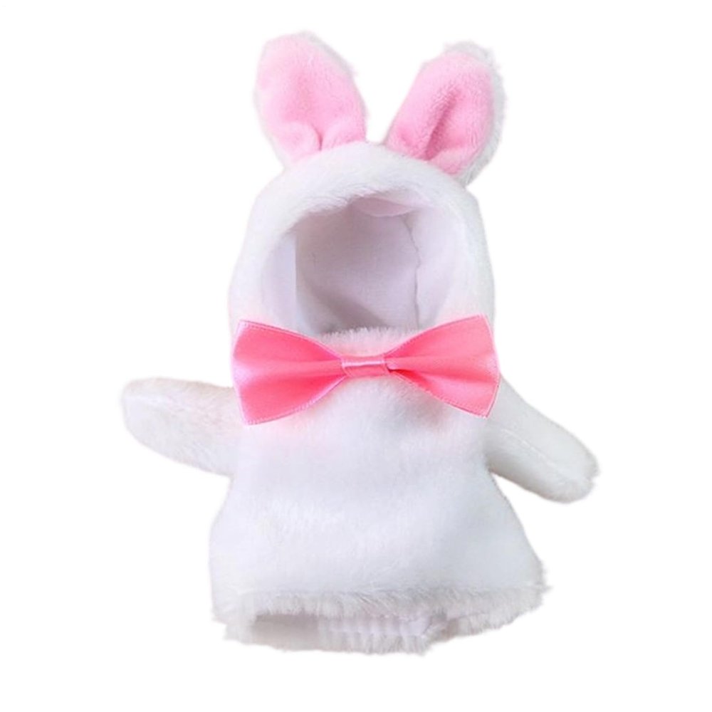 Bird Clothing | Windproof Hooded Cape with Bunny Design - Adjustable Suit for Parrots, Cockatiels, Budgerigars, African Greys, Parakeets, and Finches in Winter and Easter