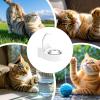 Cat Water Bowl, Toilet Shape, Elevated, Small, Fun, Automatic Flow view 4