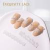 Versatile Silicone Nail Art Mold with Multiple 3D Lace Designs view 3