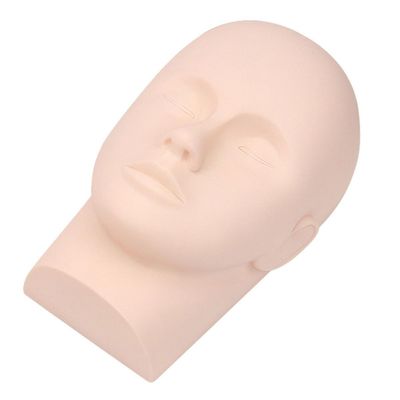 Silicone Practice Head for Eyelash Extension and Makeup Training
