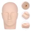 Silicone Practice Head for Eyelash Extension and Makeup Training view 4