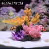AQCDPJYU Artificial Aquarium Coral Decorations, Resin Aquascaping Ornaments (A) view 2