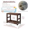 Generic Reptile and Aquarium Cabinet, 70 cm Double-Shelf Stand view 2