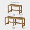 Sturdy Solid Wood Aquarium Stand for Home and Office | Reptile Terrarium Stand view 2